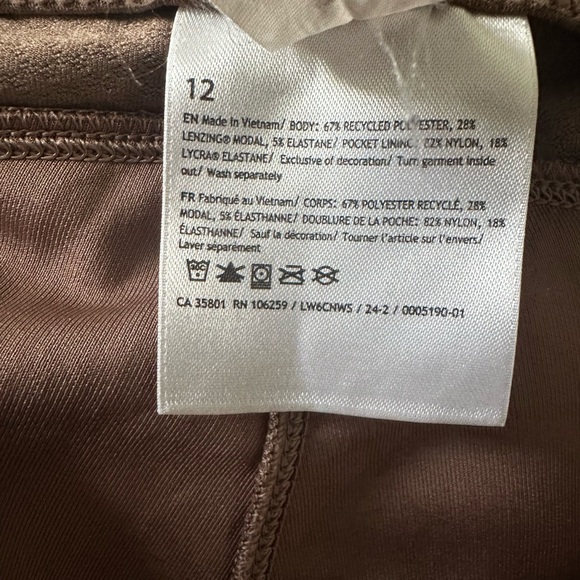 lululemon ribbed softstreme zip- leg high- rise - Picture 15 of 16